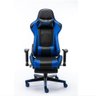 Cadeira Gamer MVP Azul com Preto - 3