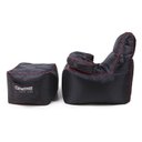 Ver imagem 1 de Kit Puff Game One Level – Pufe Gamer com Bolsos Laterais para Sua Praticidade