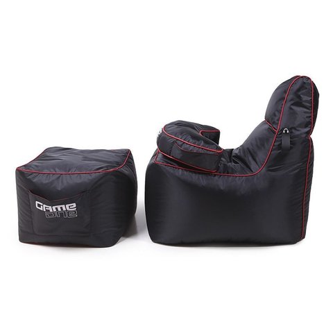 Kit Puff Game One Level – Pufe Gamer com Bolsos Laterais para Sua Praticidade