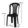 Cadeira para Bar Praia Jardim Igreja Bistró Preta 2 Unidades - 2
