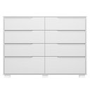 Ver imagem 1 de Cômoda Gaveteiro Georgia Branco Brilho - Moval