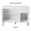 Ver imagem 5 de Balcao sem Tampo para Pia 120cm 9430 Branco Mobbs