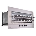 Ver imagem 1 de Churrasqueira Gourmet a Gás de Embutir 15 Espetos Rotativos Glp 127v Age Titan