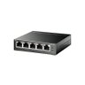 Switch Roteador Tp Link Tl Sg105pe com 5 Portas Ethernet de 10 100 Mbps Preto - 2