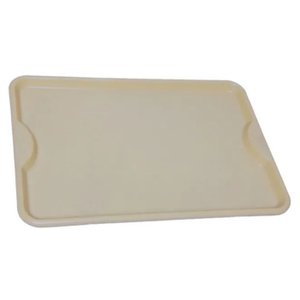 Bandeja Plástico Retangular 47,5 X 32,7 Cm Bege Supercron - S 400