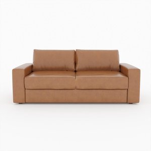 Sofá 3 Lugares Leder em Courino - Iaza Moveis