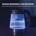 Ver imagem 3 de Chaleira Elétrica Glass View 1,7L Vidro com LED 1250W 127V Ce-19-Gi - Mondial