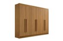 Ver imagem 1 de Guarda Roupa Casal 6 Portas 7 Gavetas com Pés Athos - D Doro Cinamomo