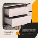 Ver imagem 4 de Guarda Roupa Casal Lisboa 8 Portas 4 Gavs Onix