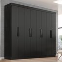 Ver imagem 1 de Guarda Roupa Casal Lisboa 8 Portas 4 Gavs Onix