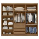 Ver imagem 3 de Guarda Roupa Casal Venice 62780 Amendola Off White - Demóbile