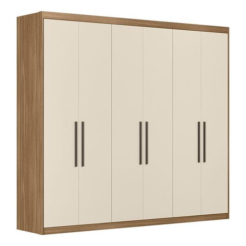 Guarda Roupa Casal Venice 62780 Amendola Off White - Demóbile