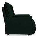 Ver imagem 6 de Poltrona do Papai Reclinável Manual Confortável Comfort Veludo Verde - Montanaris Decor