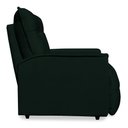 Ver imagem 4 de Poltrona do Papai Reclinável Manual Confortável Comfort Veludo Verde - Montanaris Decor