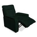 Ver imagem 1 de Poltrona do Papai Reclinável Manual Confortável Comfort Veludo Verde - Montanaris Decor