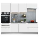 Ver imagem 1 de Cozinha Completa Lux Com Armário E Balcão 6 Portas 5 Gavetas