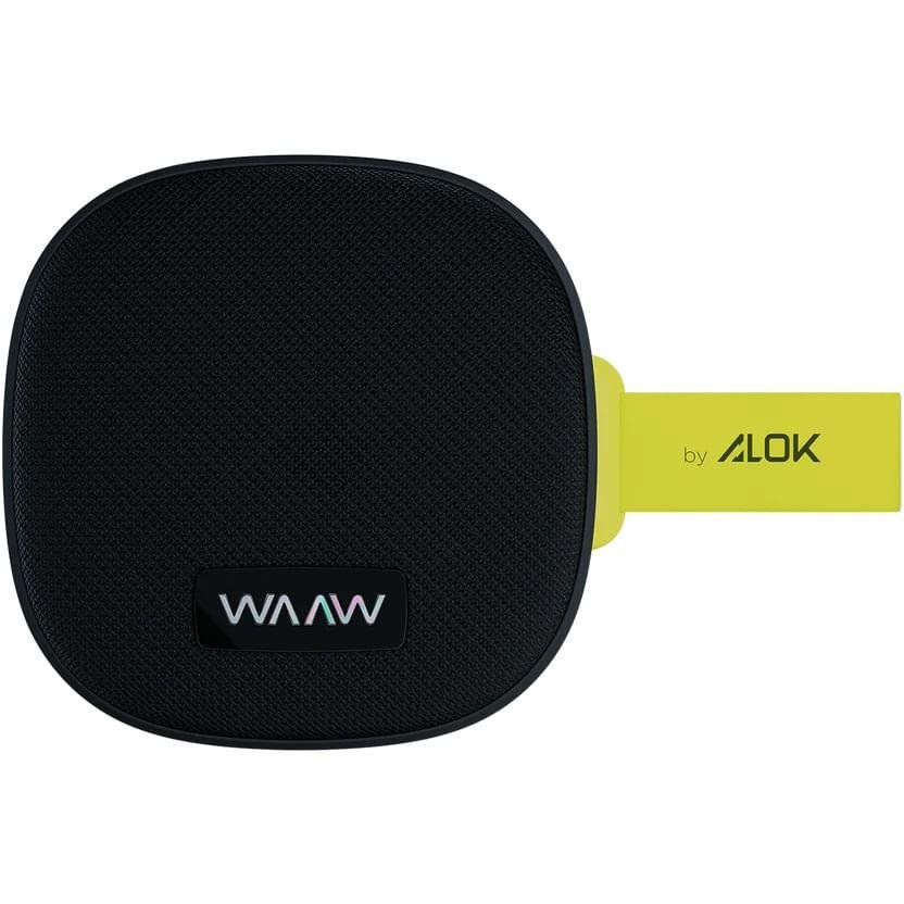 Caixa De Som Waaw Bluetooth Speaker Preto E Verde WAAW0002 - 3