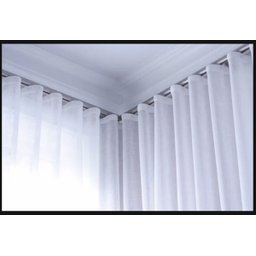 Cortina Blackout com Voil para Trilho Suiço 4,00 x 2,50 Gelo - 1
