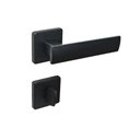 Ver imagem 1 de Fechadura Imab Metro Light Preto Banheiro Tranqueta