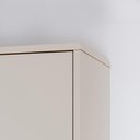 Ver imagem 4 de Armário Aéreo Organizador Suspenso Parede Multiuso 3 Portas Cozinha Área de Serviço Jessica -