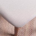 Ver imagem 6 de Conjunto de Jantar Mesa Retangular com Vidro Bennett 6 Cadeiras New Drop - Natural C/ Bege