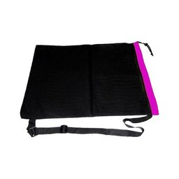 Bolsa de Natação Lisa Saco de Material Rythmoon Preto com Rosa - 1