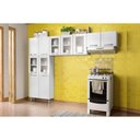 Ver imagem 1 de Cozinha Modulada Completa Múltipla 3 Peças (2 Armários + 1 Paneleiro) Cpt98 Branco - Bertolini