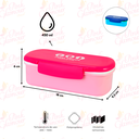 Ver imagem 5 de Kit Escolar Mochila Bolsa Térmica Marmita Infantil Júnior Jacki Design Kit Escolar Infantil 4 Peças