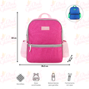 Ver imagem 3 de Kit Escolar Mochila Bolsa Térmica Marmita Infantil Júnior Jacki Design Kit Escolar Infantil 4 Peças