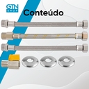 Ver imagem 4 de Kit Instalação Aquecedores a Gás m 180517 Blukit (m) 1/2 X (F) 1/2 - 40 cm