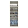 Guarda Roupa Modulado Predileto 2 Portas Areia - Móveis Henn - 3