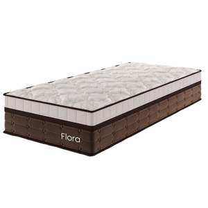 Colchão Mola Ensacada Solteiro 36x88x188cm Flora Bombom - Casa Giulia