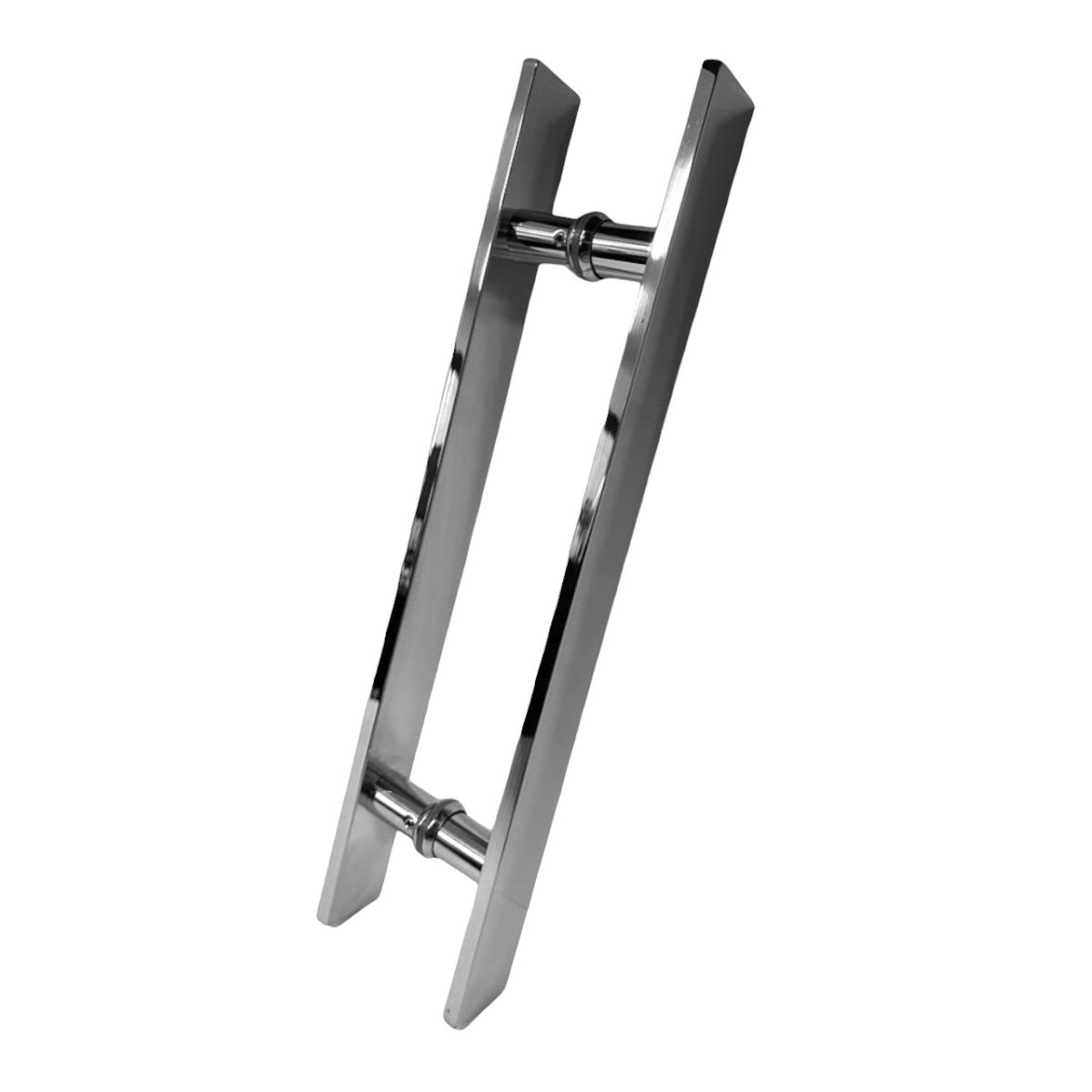 Puxador para Porta Pivotante Tubular H de 45cm Aço Inox - 3