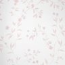Papel de Parede Ramas e Flores Rosa Chá Vinilico Lavável+ Cola Inclusa - 1