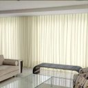 Ver imagem 1 de Cortina Blackout com Voil para Trilho Suiço 3,00 x 2,70 Palha