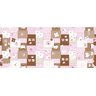 forro de mesa 4 lugares impermeável pvc térmico 1,40m x1,40m Cor:Estampa 04 - 2