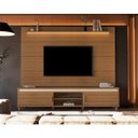 Ver imagem 2 de Rack Comodoro - 2 Portas 1.80cm Tvs até 75" Edn Móveis:nogueira