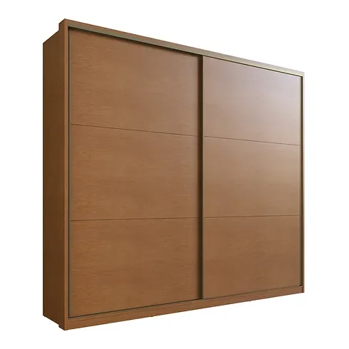 Ver imagem 1 de ROUPEIRO HERVAL PH 1739 - COR CARVALHO VERMONTT + FENDI - SEM ESPELHO