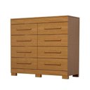 Ver imagem 2 de Cômoda Índia 08 Gavetas 100% Mdf Linhamobília Cinamomo