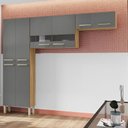 Ver imagem 3 de Kit Cozinha Nala 3 Peças Freijó Gris - Kits Paraná