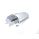 Ver imagem 1 de Perfil Linear Embutir No Frame para 2 Fita de LED Barra de 2 Metros Sem Fita de Led-Verniz Cobre
