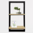 Ver imagem 1 de Prateleira Quadro Decorativa 30 X 60cm Frame 3060:preto