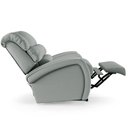 Ver imagem 2 de Poltrona do Papai Reclinável Sala de Cinema 2 Lugares Manual Baú Usb Pu Caramelo