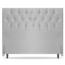 Ver imagem 1 de Cabeceira Cama Box Casal King Size Madrid 195cm Corano Branco - Abmaza