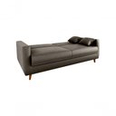 Ver imagem 2 de Sofá Cama Emília 2 Lugares 190cm Veludo Turkey Marrom Matrix