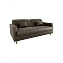 Ver imagem 3 de Sofá Cama Emília 2 Lugares 190cm Veludo Turkey Marrom Matrix