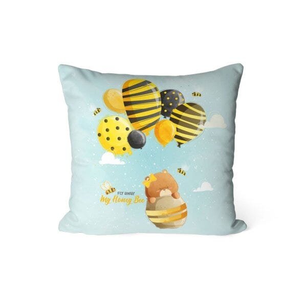 Almofada Avulsa Decorativa My Honey Bee 45x45cm - 2