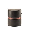 Ver imagem 4 de Kit 02 Puffs Decorativo Redondo Porto Luxo - SalaOne - Courissimo Preto