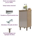 Ver imagem 4 de Balcão Cozinha 1 Porta 40 - Módulo Cozinha Mel - Luciane 1301:Graff