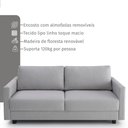 Ver imagem 4 de Sofá Zante 4 Lugares 195cm 